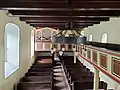 Blick zur Orgel