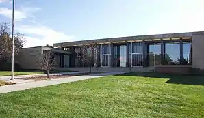 Das Morton County Courthouse in Elkhart