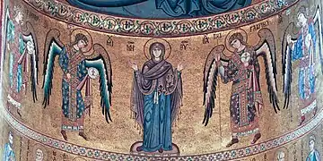 Apsis der Kathedrale von Cefalù