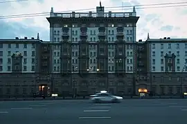 Das Gebäude am Nowinski-Boulevard