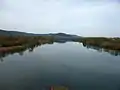 Blick von der Brücke moselabwärts
