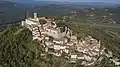Panoramaansicht von Motovun/Montona