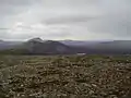 Blick auf die Aghlas und dahinter Mt. Errigal
