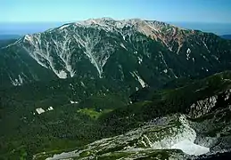 Blick von Suishō-dake