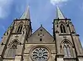 Türme der Abteikirche Notre-Dame
