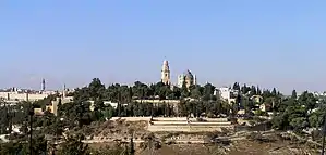 Jerusalem – Altstadt und Mauern mit Berg Zion