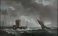 Willem van de Velde der Jüngere:Bewegte See
