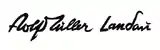 Signatur Rolf Müller-Landau