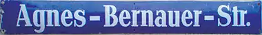 Straßenschild Type 5