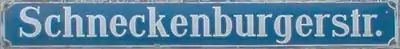 Straßenschild Type 7