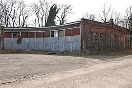 Ehemaliger fünfständiger Ringlokschuppen