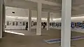 Blick in die Ausstellungshalle Munatur