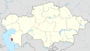 Lage in Kasachstan