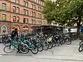 Radlstellplatz an der Landschaftstraße