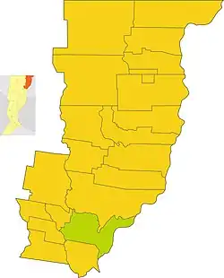 Lage von Reconquista
