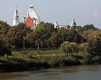 Der Mureș bei Arad