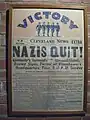 Die VICTORY-Zeitung vom 8. Mai 1945.