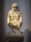 Römische Statue des Bes, aus einer römischen Villa nahe Colonna (Latium), 1. Jahrhundert