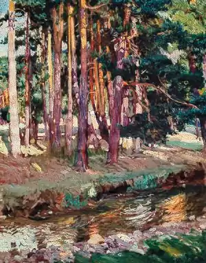 El baño de la reina, Valsaín