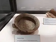 Fundstück der Ausgrabungsstelle Monte Polizzo