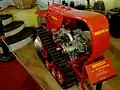 Motor in einem Traktor