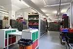 Museumsinterner Elektronik-Shop mit über 1 Mio. Bauteilen