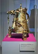 Ein vergoldeter Willkomm (vor 1453) der Grafen von Katzenelnbogen