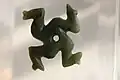 Zoomorphes Nephrit-Amulett aus Kardschali, Bulgarien, ≈ 6000 v. Chr.