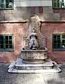 Brunnen an einer Fassade (2011)