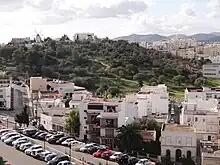 Ansicht auf die Nekropole von Ibiza-Stadt