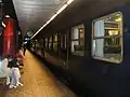 Regionalbahnsteig Nørreport 2007 mit Bn-Wagen der DSB