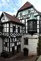 Spätmittelalterliches Nürnberger Chörlein am Vogteigebäude der Wartburg bei Eisenach (1872 hierher transloziert)