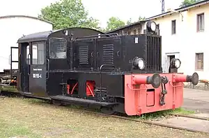 Eine N3 der Deutschen Reichsbahn im Eisenbahnmuseum Weimar