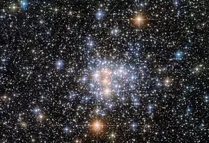 Aufnahme mithilfe des Hubble-Weltraumteleskops