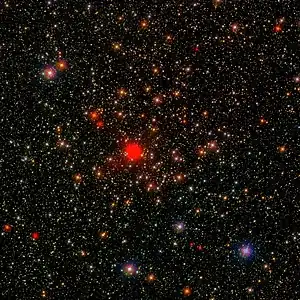 SDSS-Aufnahme, Bildwinkel 28' × 28'