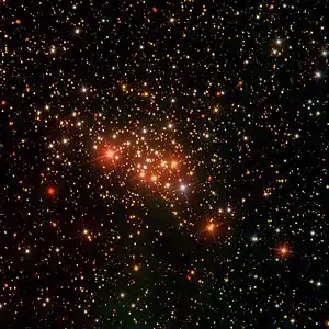 SDSS-Aufnahme, Bildwinkel 11' × 11'