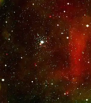 NGC 2362 in Sh2-310