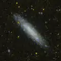Ultraviolettaufnahme des Weltraumteleskop GALEX