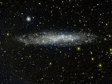 GALEX-Aufnahme von NGC 3109
