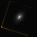 Hochaufgelöste Aufnahme des Zentrums von NGC 5845 mithilfe des Hubble-Weltraumteleskops
