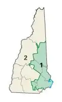 New Hampshire: Kongress-Wahlkreise