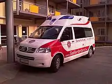 Notfallkrankenwagen