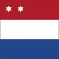 Kommandoflagge des Konteradmirals oder Generalmajors