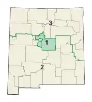 New Mexico: Kongress-Wahlkreise