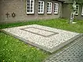 Aschegräber neben dem Krematorium