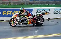 Funny Bike auf Suzuki GSX-Basis.Markus Laur (GER)