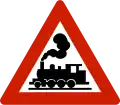 Bahnübergang ohne Schranken