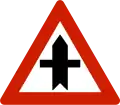 Vorfahrt an der Kreuzung