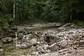 Der Fluss beim Jagdhaus Bodinggraben