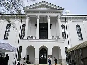 Das Lafayette County Courthouse in Oxford, seit 1977 im NRHP gelistet